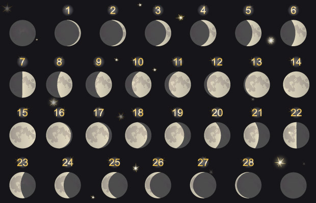 Fases de la Luna