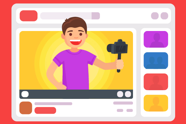 Esquema visual de YouTube
