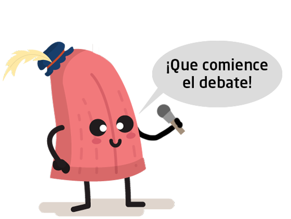 Personaje Lengua: ¡Que comience el debate!