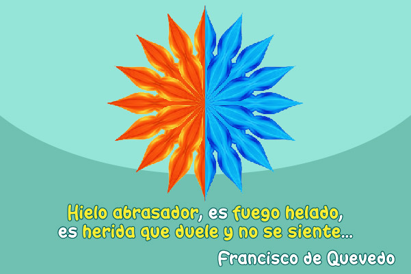 Fragmento, poema, Francisco de Quevedo, estrella