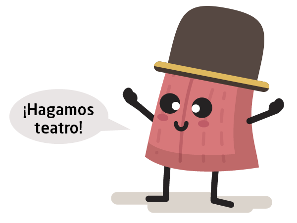 Personaje Lengua: ¡hagamos teatro!