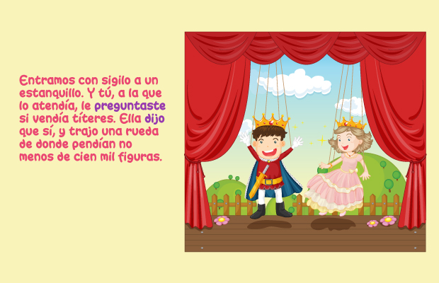 Teatro Teatrino Titeres Marionetas Rey Reina