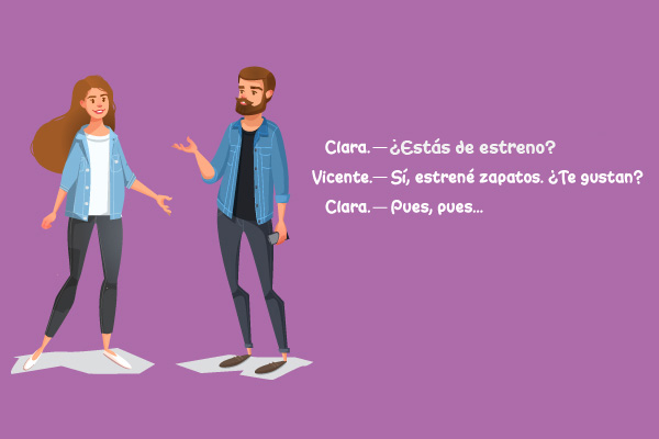 Hombre Mujer Plática Charla Conversación Guión Largo