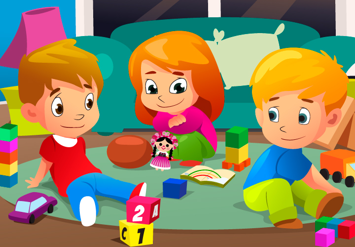 Niños jugando