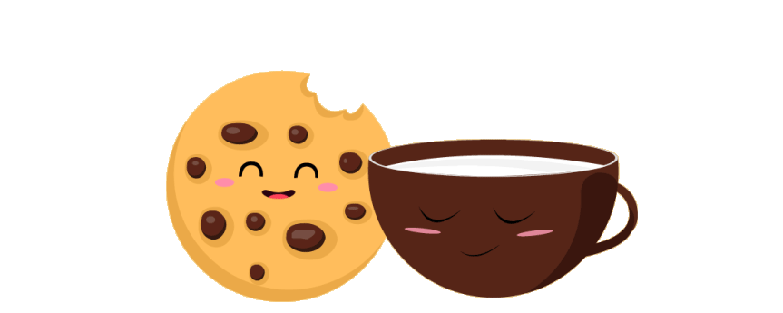 cookie y taza: Estamos hechos el uno para el otro como el sujeto y el verbo cookie y taza: Estamos hechos el uno para el otro como el sujeto y el verbo