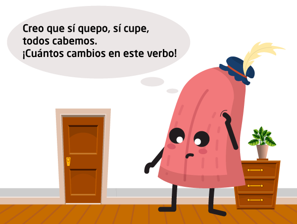 Personaje Lengua Duda Sombrero Puerta Pequeña Buró Confusión