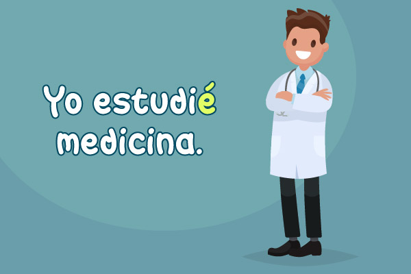 Doctor Estudiar Medicina Conjugación Verbos Terminación Ar