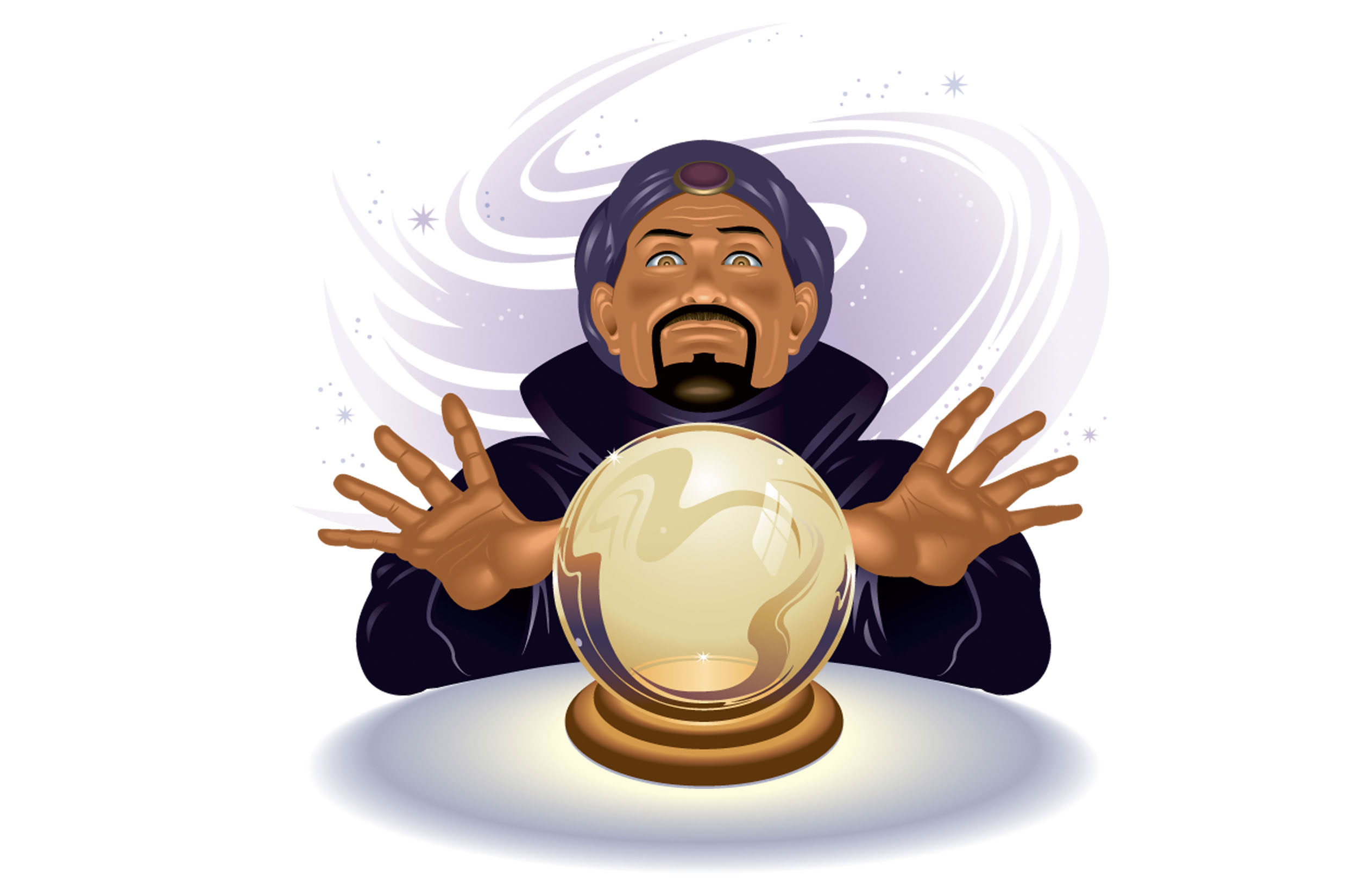 Adivinador Mago Gitano Bola Mágica Cristal