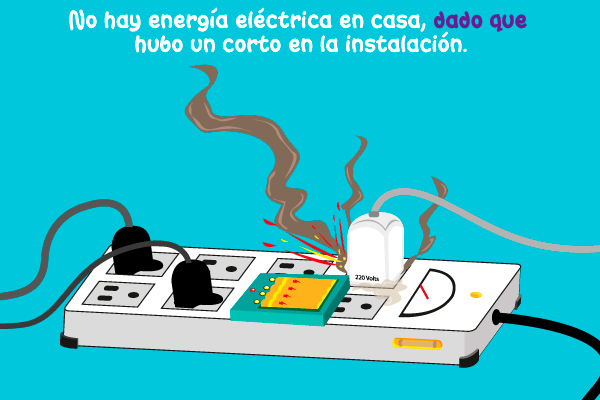 Enchufes en corto circuito