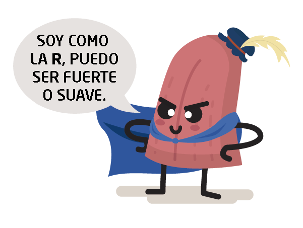 LENGUA: SOY COMO LA R PUEDO SER FUERTE Y SUAVE