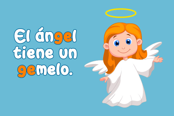 El ángel tiene un gemelo.