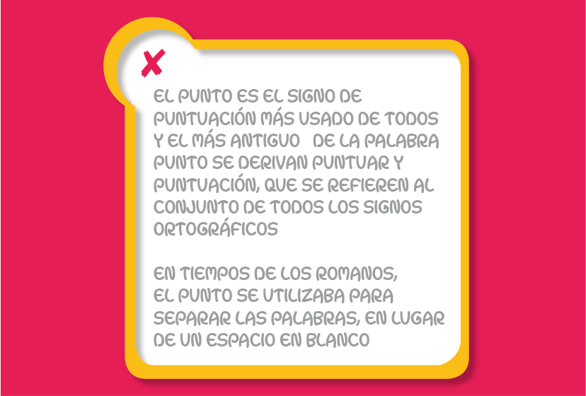 USO DEL PUNTO