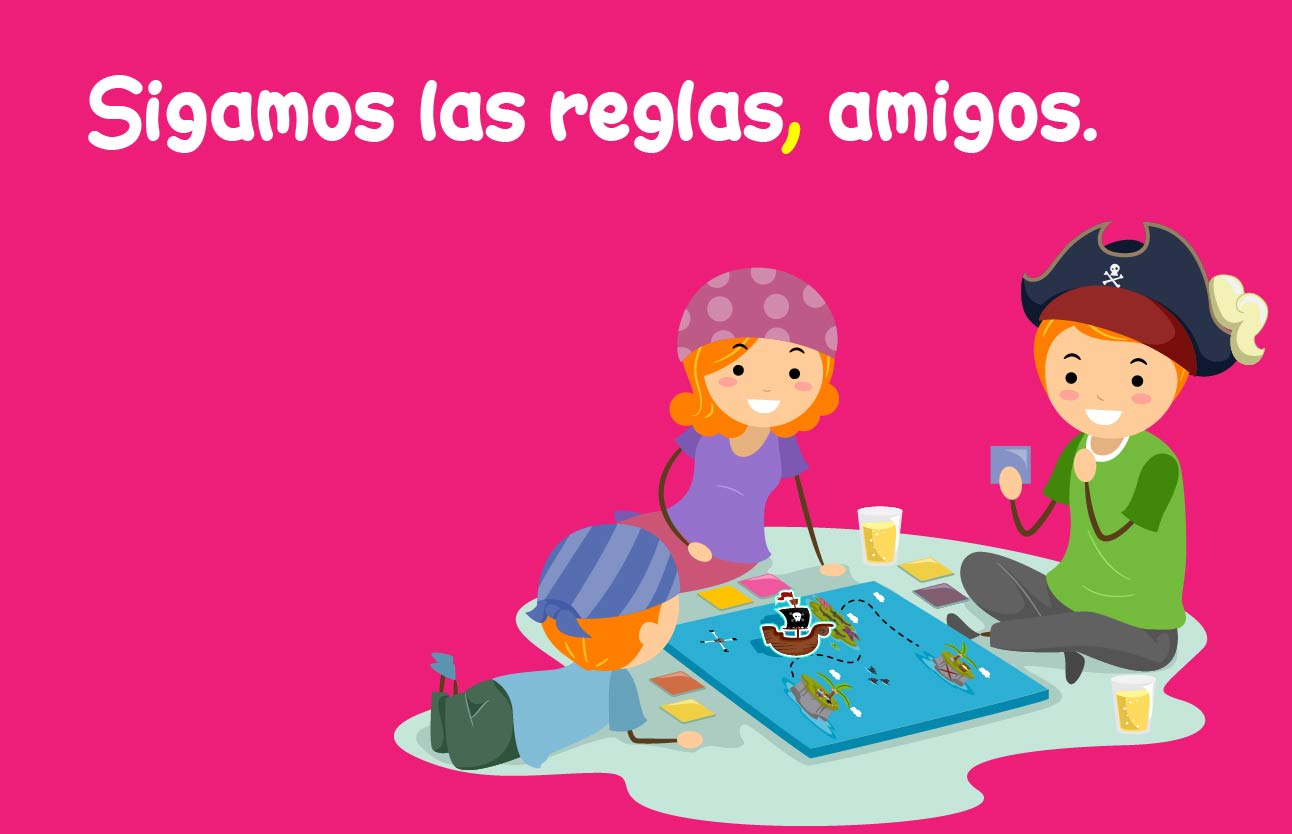Final niños siguiendo reglas