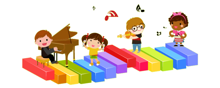 Niños tocando música Niños tocando música