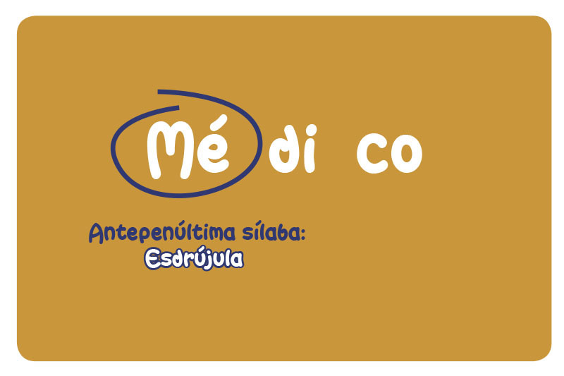 Ejemplo, palabra esdrújula