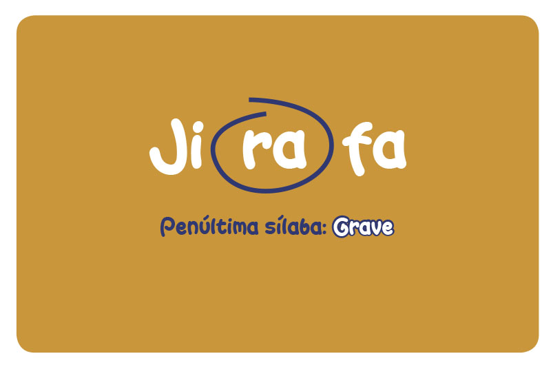 Ejemplo, palabra grave