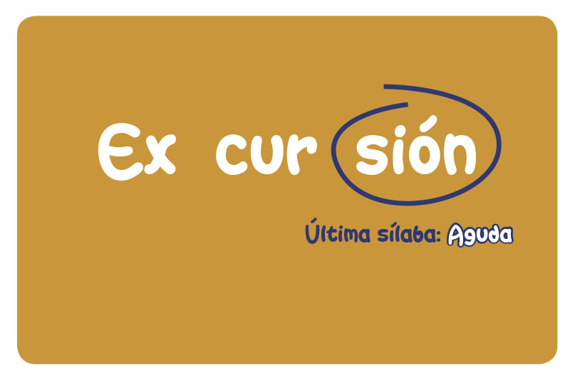 Ejemplo, palabra aguda