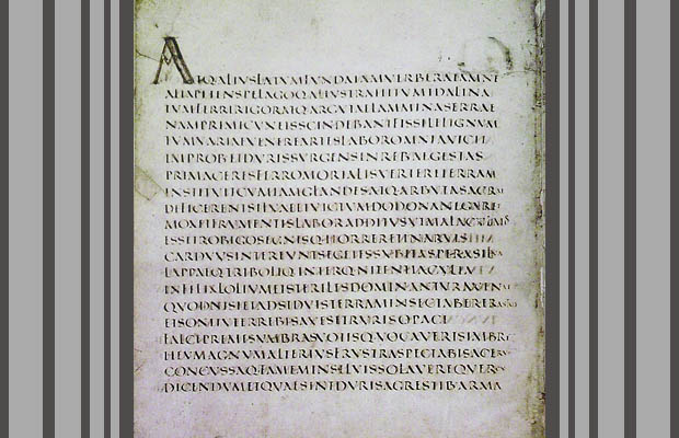 Manuscrito Latín Escritura Continua Antiguo