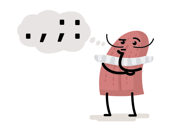 Personaje Lengua Pensar Signos Puntuación Comas Puntos