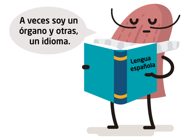 Personaje lengua Leer Palabras Homónimos Homófonos