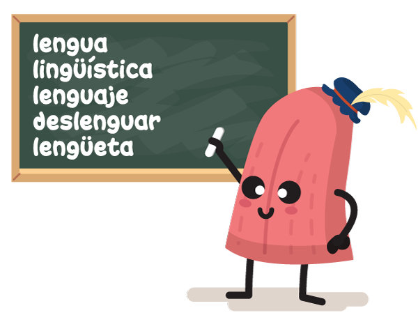 Personaje, pizarra, tiza, enseñar, explicar