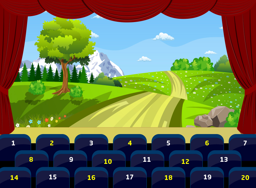 Cine con butacas numeradas