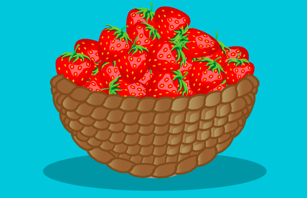 frutas en una canasta