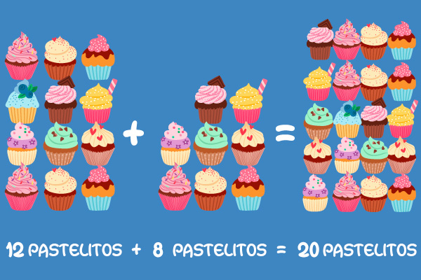 Suma de pastelitos