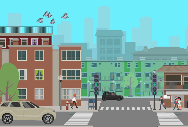 Ciudad moderna