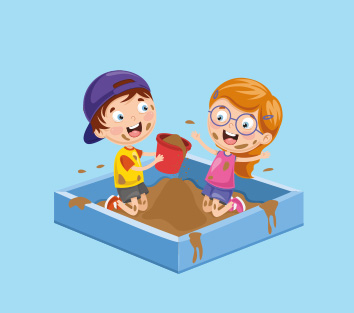 Niños Jugar Ensuciarse