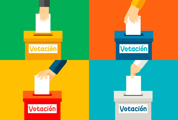 Cajas de votación