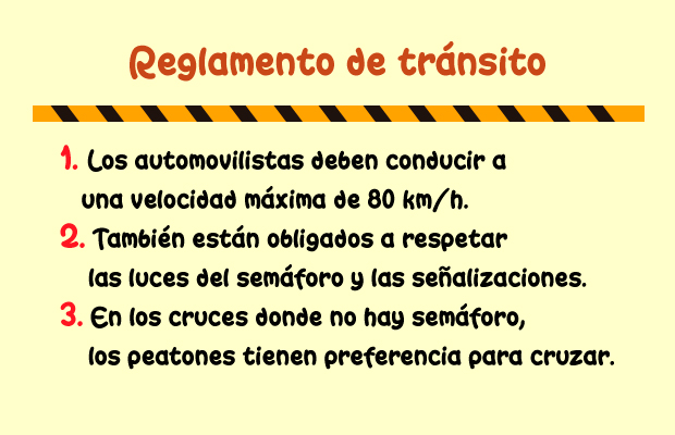 Reglamento de tránsito