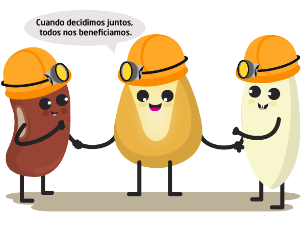 Semillas. Maíz: "Cuando decidimos juntos, todos nos beneficiamos."