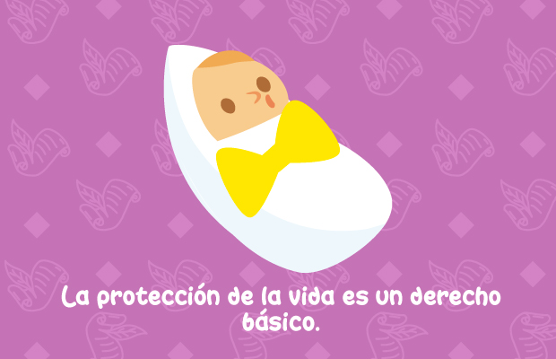 La protección de la vida es un derecho básico.